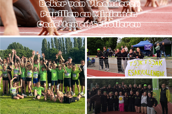 Topweekend voor de jeugdploegen in de Beker van Vlaanderen